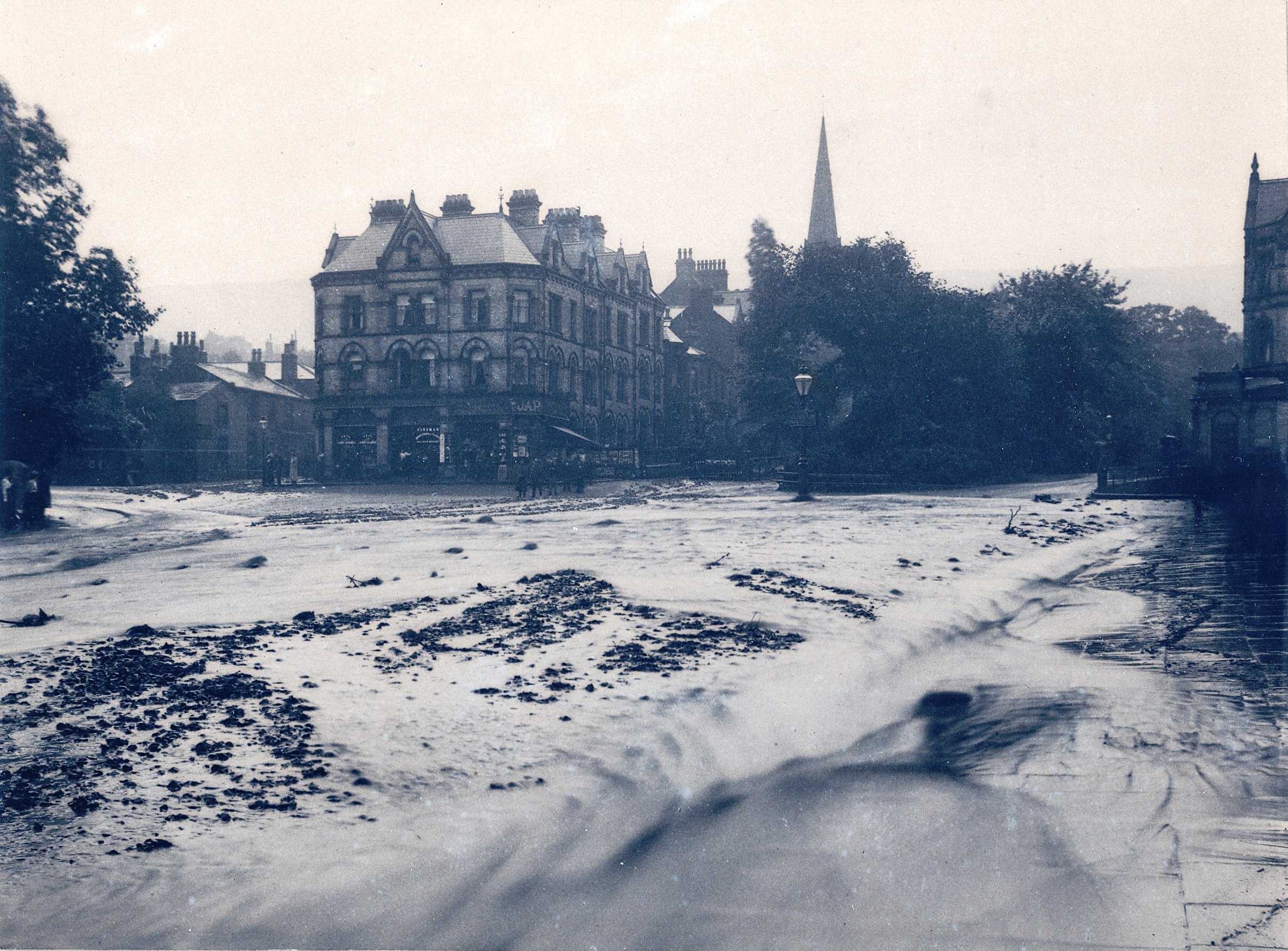 Brook Street flood Keith Davies
