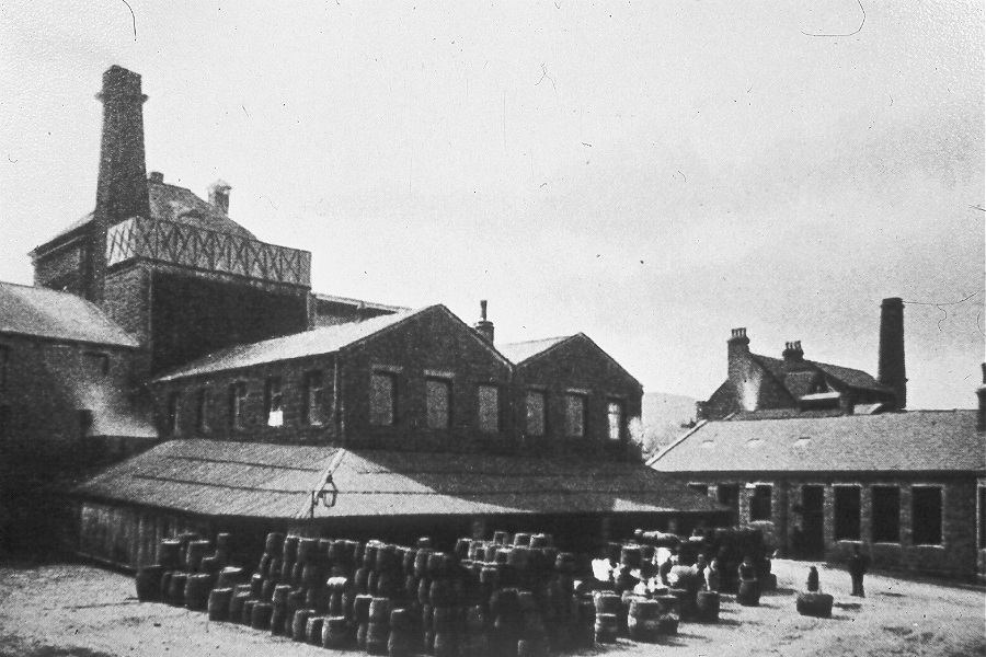 Ilkley Brewey steam Corn Mill 1890s Railway Rd